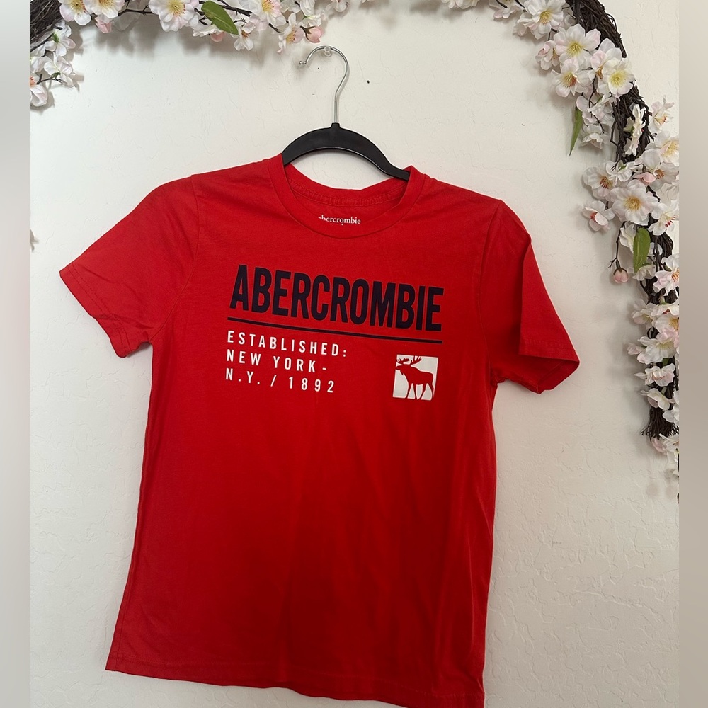 Abercrombie Kids Vibrant Red Tee